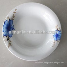 porcelain omega plate ceramic soup plate